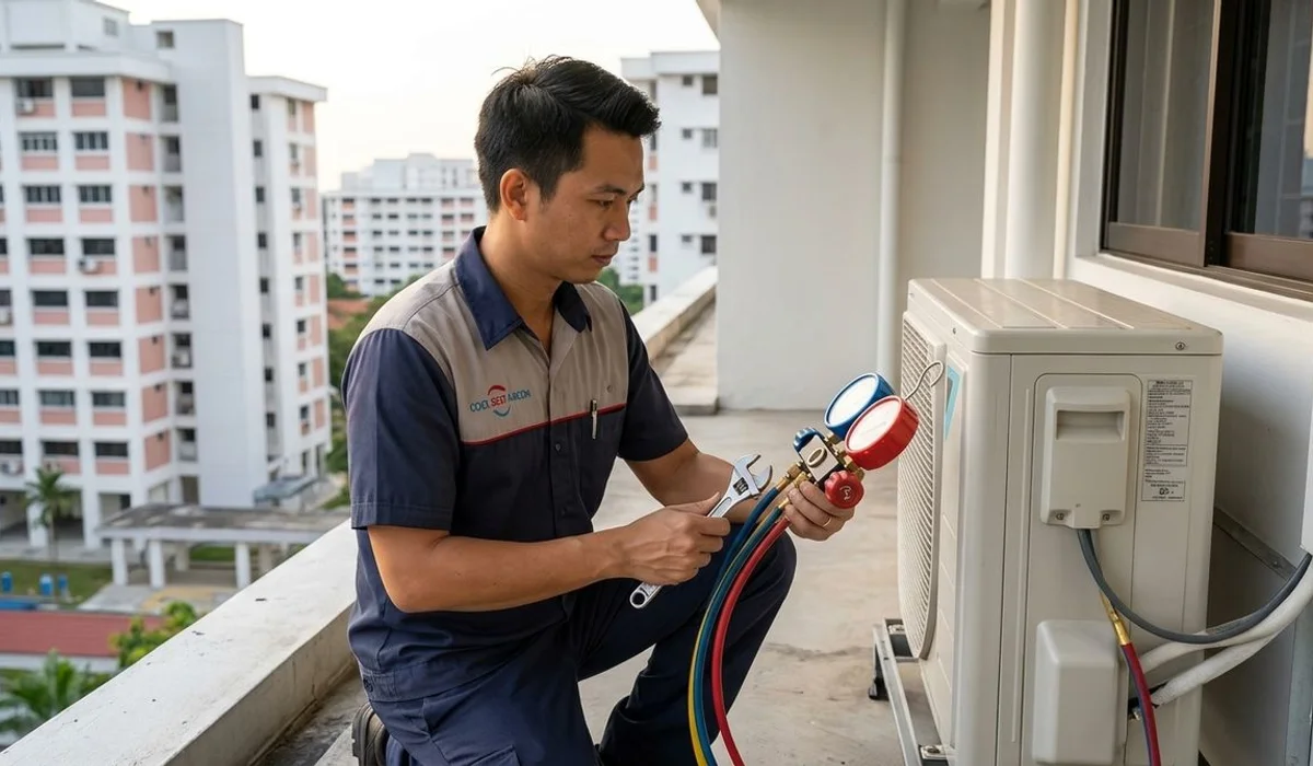 Aircon Gas Top-Up